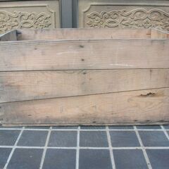 リンゴ箱　アウトドア　キャンプ　リメイク　収納　の画像