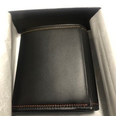 新品★ ポールスミス 財布 折り財布 ブライトストライプステッチ★ PSQ023 (ブラック)  の画像