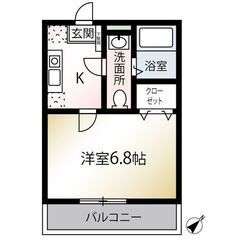 💙💙フリーレント1ヶ月付き😍敷礼０！《1K》藤沢市🐻湘南海岸公園...