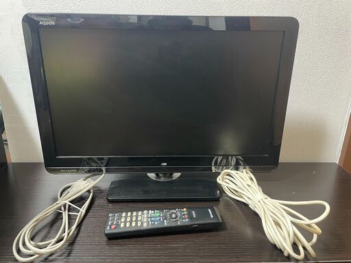 【取りにきてくれる方限定】2010年製　シャープ　LC-22K3 リモコン\u0026コード付