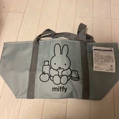 ミッフィー アルミシート付きショッピングバッグの画像