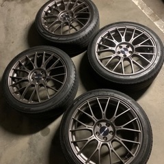 18インチ ENKEI PFM1 8.0J +50 アルミホイール