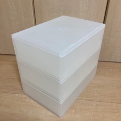 無印　収納ケース　引き出しの画像