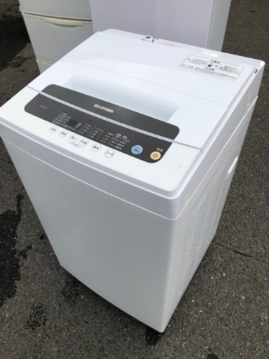 北九州市内配送無料　保証付き　2020年式　アイリスオーヤマ 上面 洗濯機 6kg 全自動 1人暮らし まとめ洗い 毛布 部屋干し お