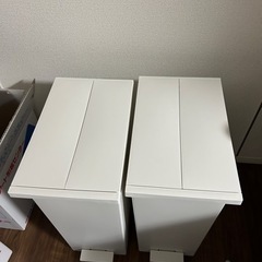 未使用ケユカのゴミ箱2つ売りますの画像