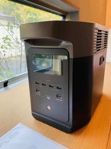 【未使用品、全国配送可、残り2台】EcoFlow ポータブル電源 DELTA 2 1024Wh 保証付き バッテリー エコフロー