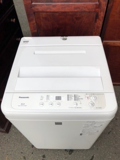 福岡市内配送設置無料　2020年製 Panasonic NA-F50BE7 （全自動洗濯機5kg）