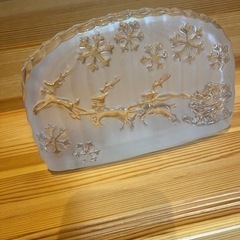 【値下】米国で購入、X’masグッズ(ツリースカート、オーナメント他)ヴィンテージの画像