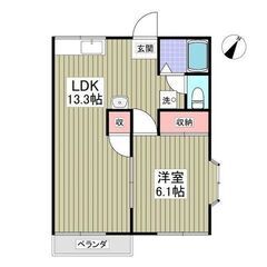 💙💙フリーレント1ヶ月付き😍敷礼０！《1LDK》土浦市🐻荒川沖駅...