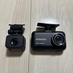 ケンウッド　DRV-MR745 ドライブレコーダー 前後2カメラ　美品　の画像