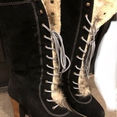 黒ブーツ　Lの画像