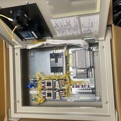 ポンプ用制御盤 自動交互運転 0.75KWx2 (揚水用に最適)の画像