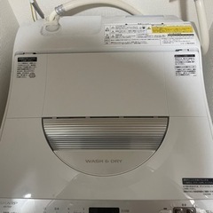 乾燥機付き洗濯機　12/9.10引き取り限定