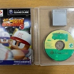 【任天堂ゲームキューブ】パワプロ9、スマブラDX、コントローラー4台の画像