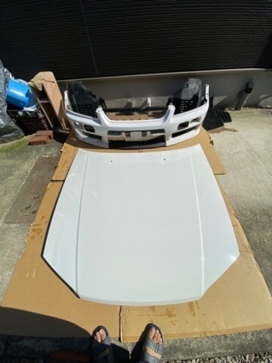 スカイライン　ER34 純正ボンネット