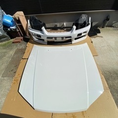 スカイライン　ER34 純正ボンネット