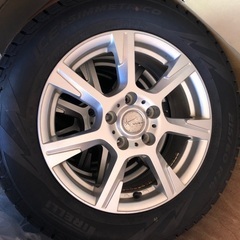 ホイール付スタッドレスタイヤ 215/60R16 溝7mm PCD114.3