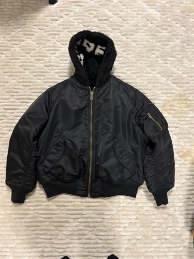 極美品　シュプリーム　supreme　Faux Fur Reversible MA-1