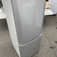 福岡市内配送無料　三菱電機 MITSUBISHI ELECTRIC MR-P15Z-S [冷蔵庫 （146L 右開き） 2ドア ピュアシルバー]
