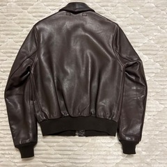 希少極美品　AVIREX A-2 レザーフライトジャケットMADE IN USA 希少超レアAVIREX A-2 馬革 USAフライトジャケット レザー