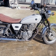 年末値下げ!! SR400 希少ホワイト！早い物勝ちです