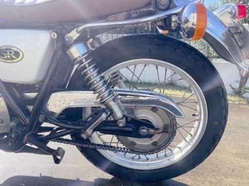 年末値下げ!! SR400 希少ホワイト！早い物勝ちです