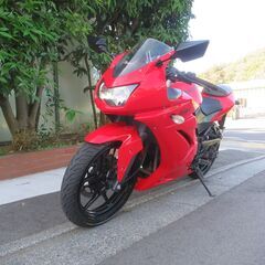 カワサキ　ニンジャ250R　実働中古美車　社外マフラー　バッテリ...