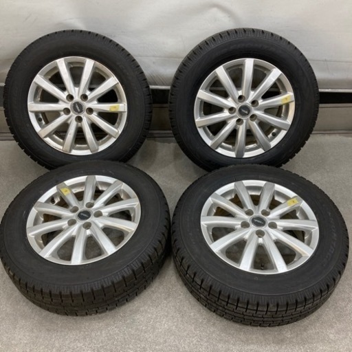決まりました。スタッドレス　トーヨー195/65R15   22年製バリ山　PCD100