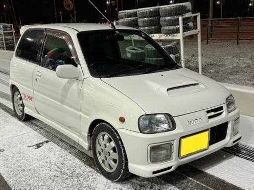 なまら速い！ミラTR-XX アバンツァートR 5速MT 車検付き (GR・OUTRET