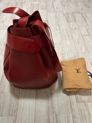 希少極美品 LOUIS VUITTON ルイヴィトン サックデポール エピPM M80207袋付き