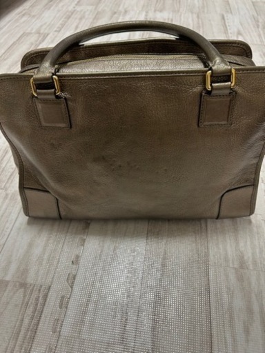 希少美品　Loewe ロエベ アマソナ36 ハンドバッグ  レザー ブロンズゴールド
