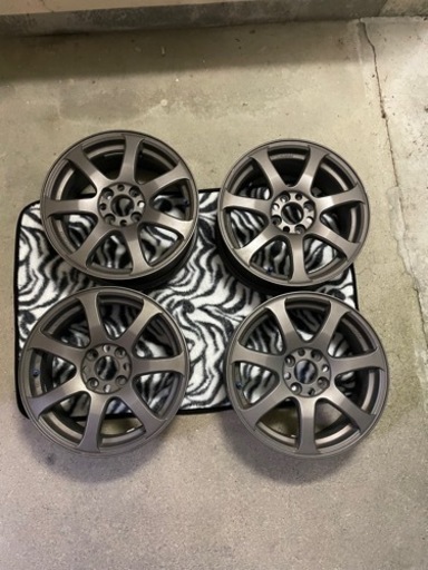 ワークエモーション　EMT-T7 15インチ　6.5J +45PCD100ブラウン