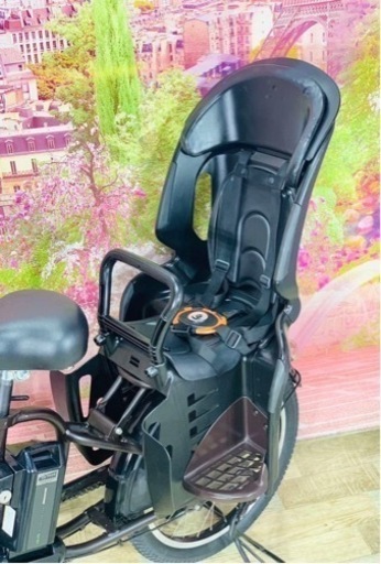 ❸5845子供乗せ電動アシスト自転車YAMAHA 20インチ良好バッテリー