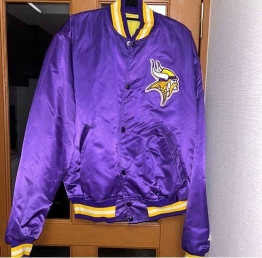 【美品】パープルのスタジャン