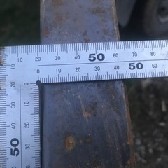 【値下げいたしました】パイプ 45×75 4m 2.3mm厚