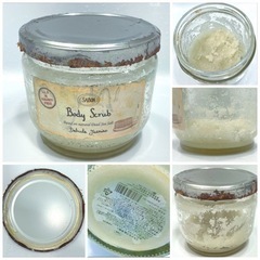 最終価格　2点セット　新品有　SABON ボディスクラブ　デリケートジャスミン　ホワイトティーの画像