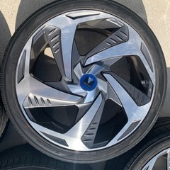 50 プリウス モデリスタ ホイールセット 18インチ WingDancerⅦ
