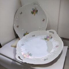 食器 CLASSIC ROSE クラシックローズ 取手付BBプレ...