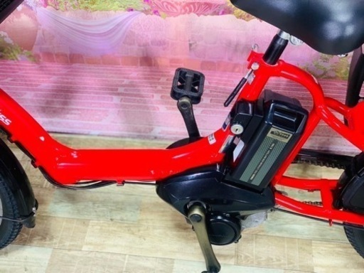 ❷5829子供乗せ電動アシスト自転車YAMAHA 20インチ良好バッテリー