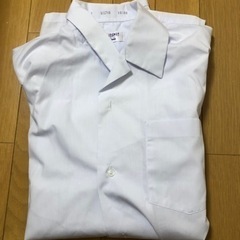 【試着のみ】男子 半袖 開衿シャツ　左胸ポケット 170サイズの画像