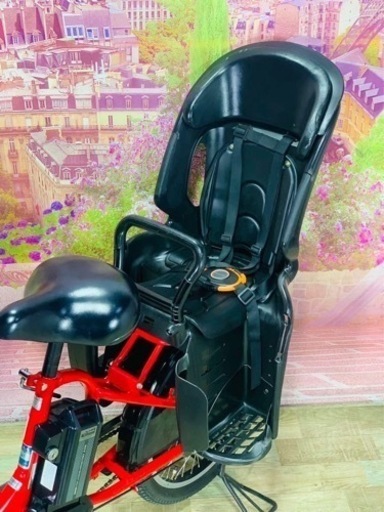 ❶5828子供乗せ電動アシスト自転車YAMAHA 20インチ良好バッテリー