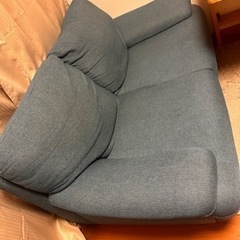2人掛けソファ無料の画像