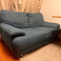 2人掛けソファ無料の画像
