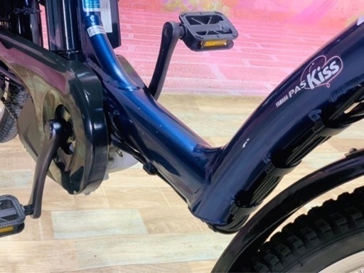 ❷5827子供乗せ電動アシスト自転車YAMAHA 20インチ良好バッテリー