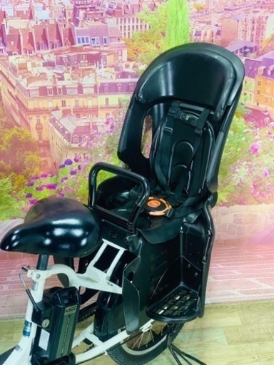 ❷5826子供乗せ電動アシスト自転車YAMAHA 20インチ良好バッテリー