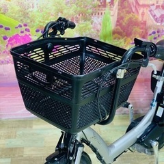 ❶5825子供乗せ電動アシスト自転車ブリヂストン20インチ良好バッテリーの画像