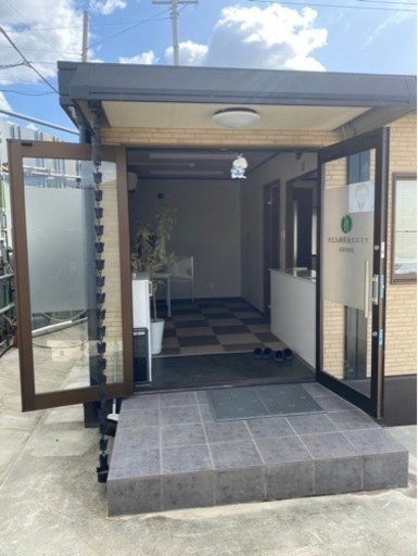 コンテナ事務所　移動設置