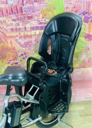 ❷5825子供乗せ電動アシスト自転車ブリヂストン20インチ良好バッテリー