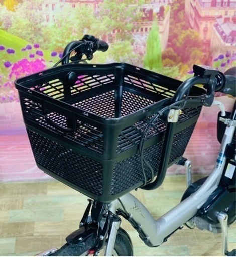❷5825子供乗せ電動アシスト自転車ブリヂストン20インチ良好バッテリー