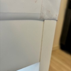 【12/3まで】ローテーブル／白／大理石リメイクシートの画像